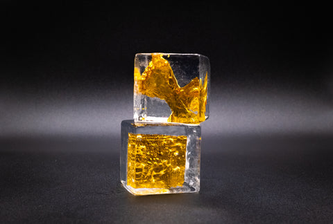 24K Gold Cubes